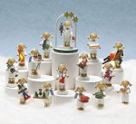 Engel mit Räuchertürke 1 Engel mit Räuchertürke