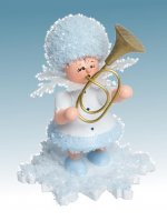 Snow Maiden with tenorhorn