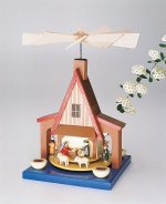 Krippenhaus farbig 1 Krippenhaus farbig