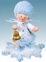 Snow Maiden with bell