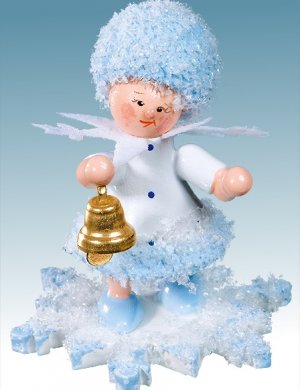 Snow Maiden with bell