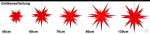 Herrenhuter plastic Christmas Stars 13cm, white