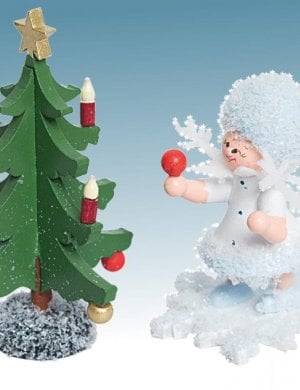 Snow Maiden Christmas tree
