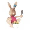 Easter Bunny Stupsi, gardener