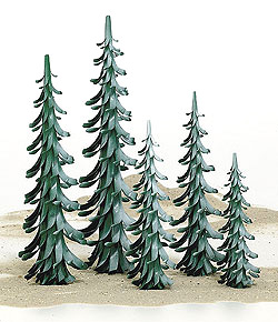 Spiral tree green-white / 50 cm