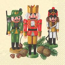 Napkins, design "nutcracker trio"