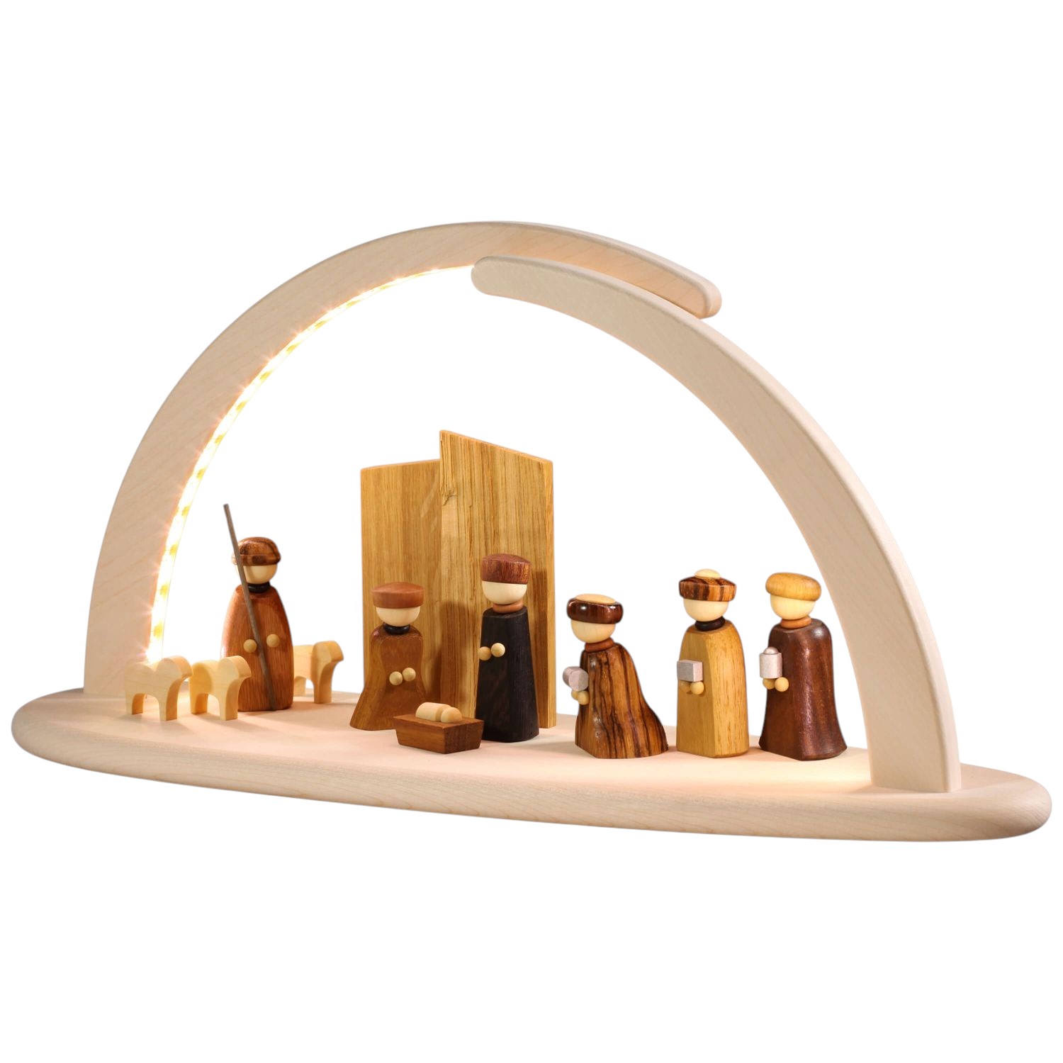 LED candle arch Nativity of Christ