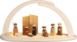 LED Light Arch natural Jesus Birth