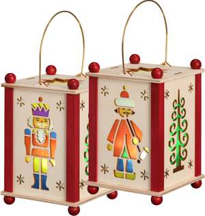 Erzgebirgische Lantern Nutcracker and Smoker