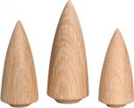 Decorative tree group of 3 parts
