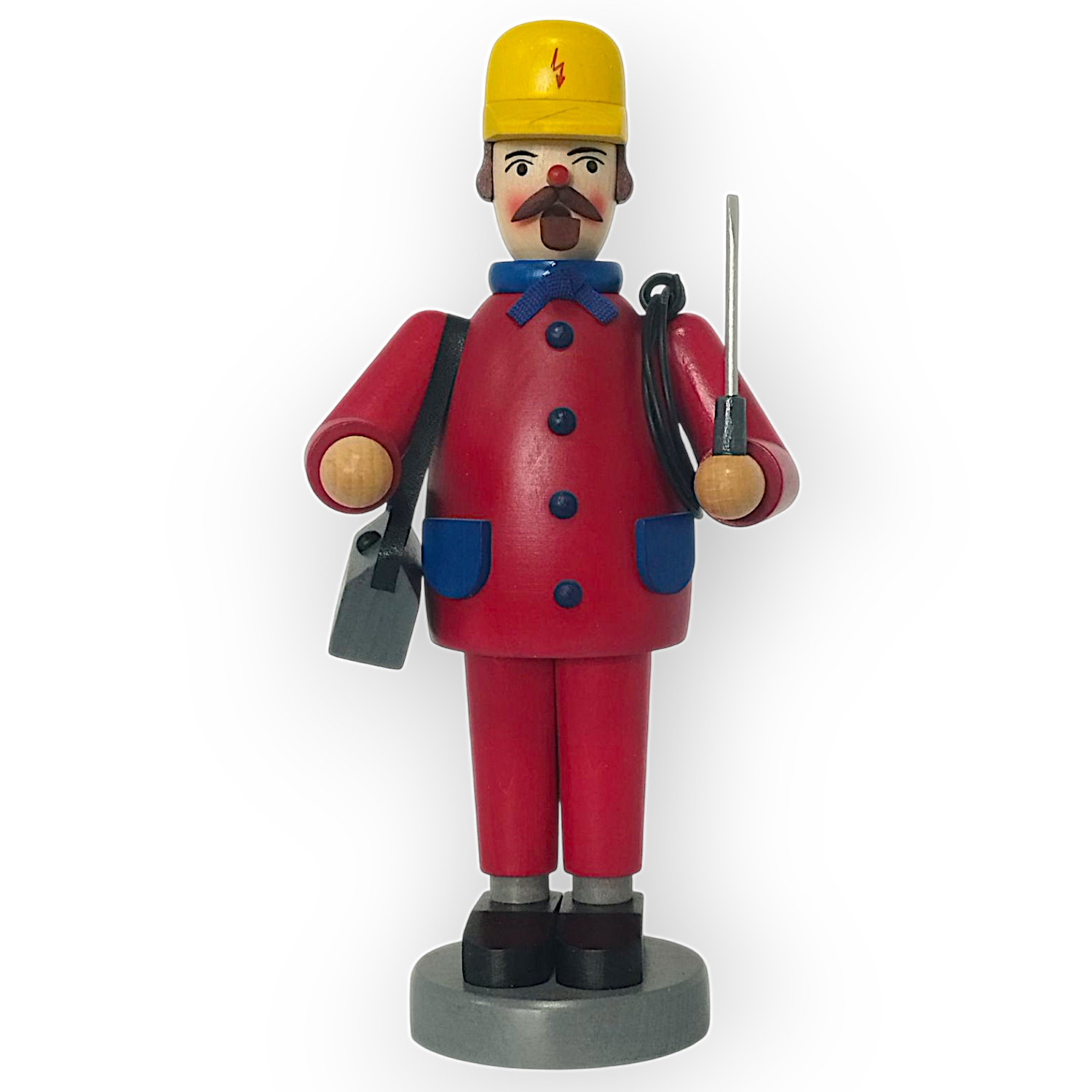 Smoking man electrician