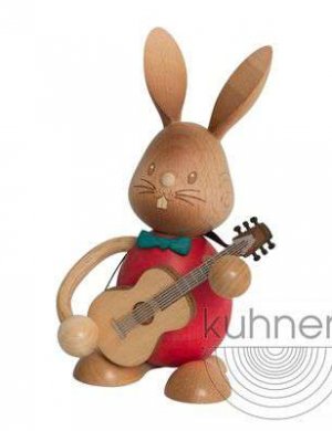 Easter Bunny Stupsi with Guitar