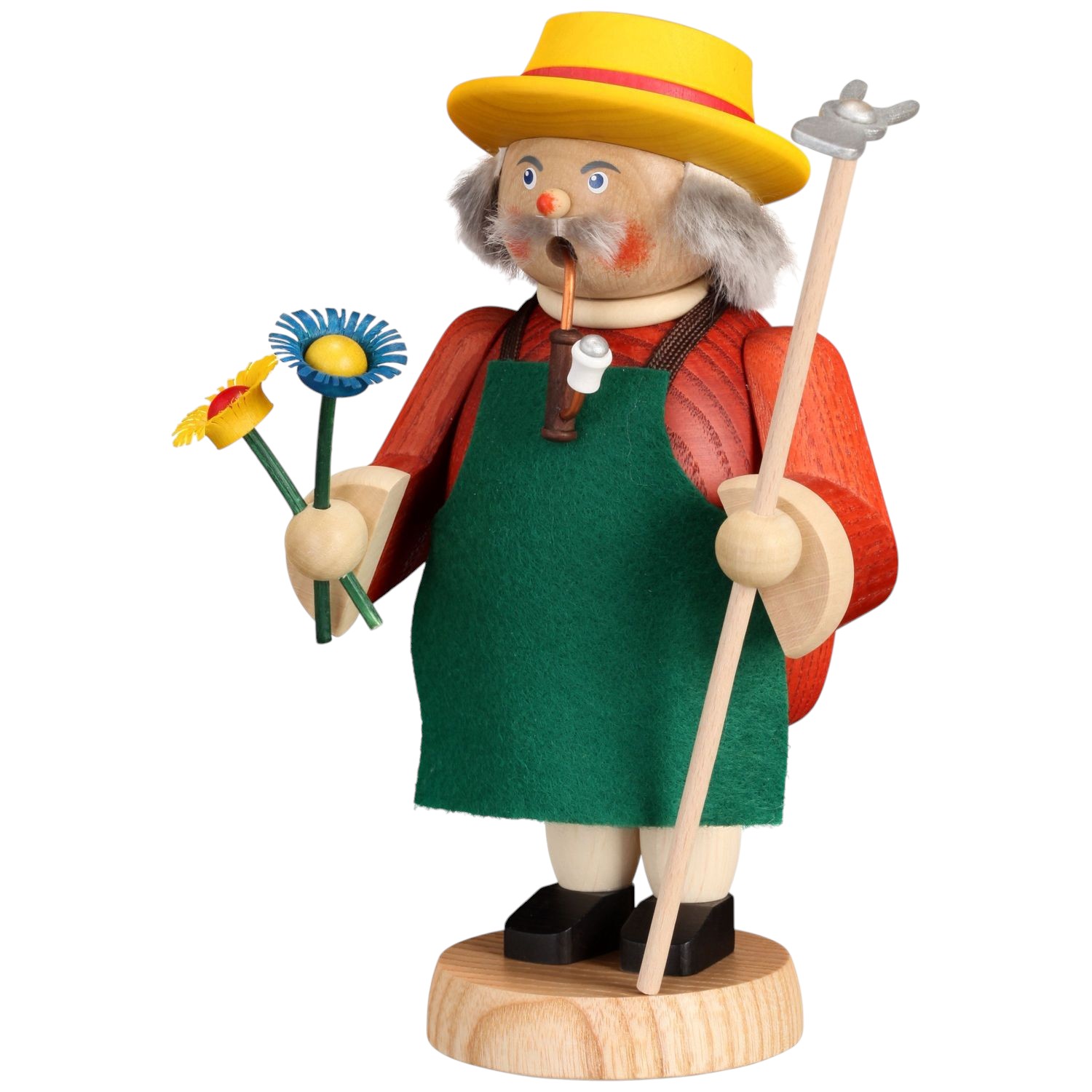 Smoking Man Gardener