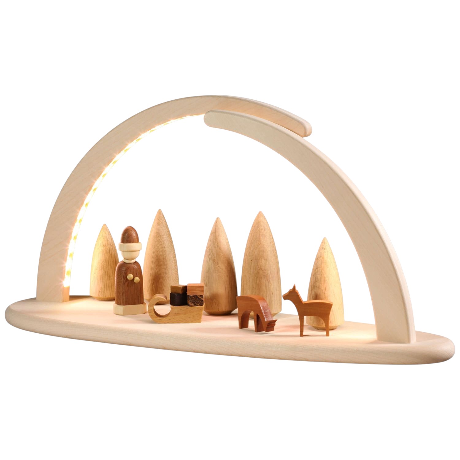 LED Light Arch Seiffner Wintermotiv