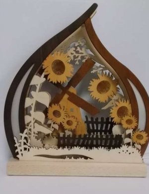 Romantic Light Windmill