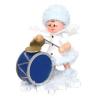 Snowflake with Bass Drum, 
