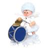 Snowflake with Bass Drum,