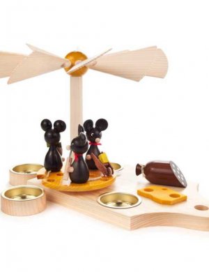 Pyramid Mouse Kids on Breakfast Board