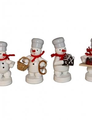 Snowman Quartet in the Christmas Bakery (3) 