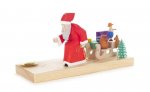 Candleholder Santa Claus with Sledge