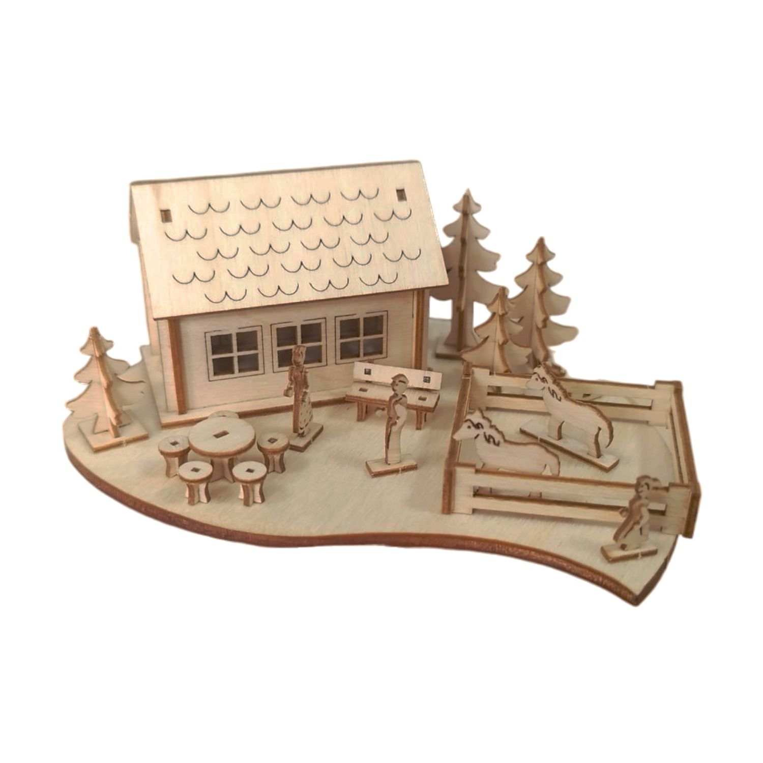 Miniaturland horse stable