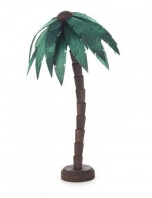 Palm, 16cm stained