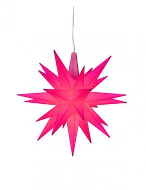 Herrnhuter star 13cm magenta