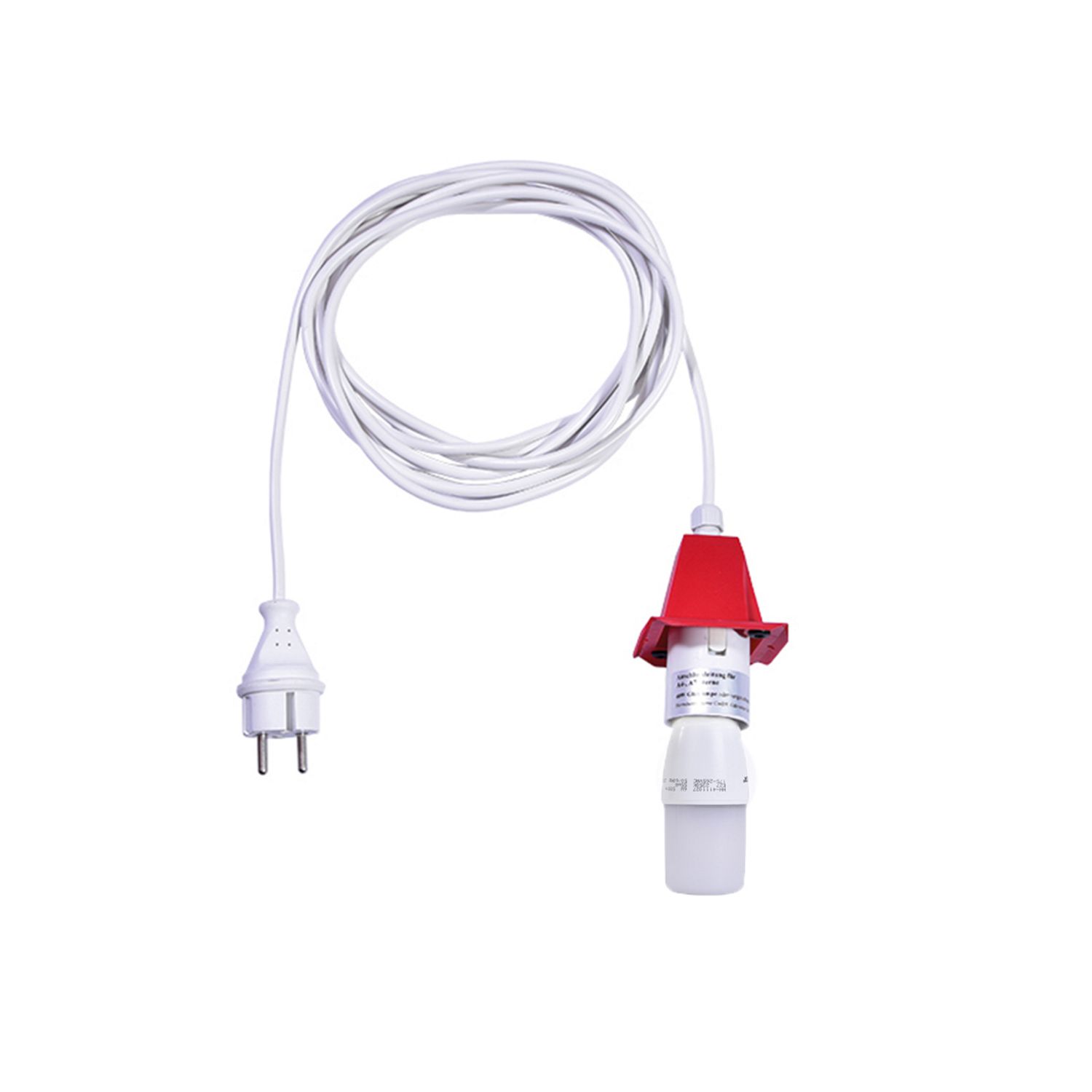 Moravian Star Lighting Kit for plastic stars 40-70cm A4-A7 with white cable LED, red
