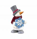 Figure with heart, Fritz with snowflake