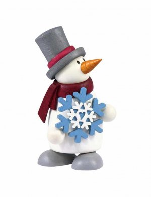 Figure with heart, Fritz with snowflake