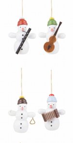 Tree Hanging Snowman Quartet (2)quartet (2)