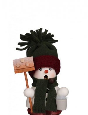 Smoker snowman green