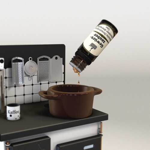 HUSS kitchen stove - the attractive one