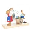 Easter cart mother with child