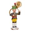Winter child miner with sousaphone