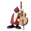 Santa with double bass