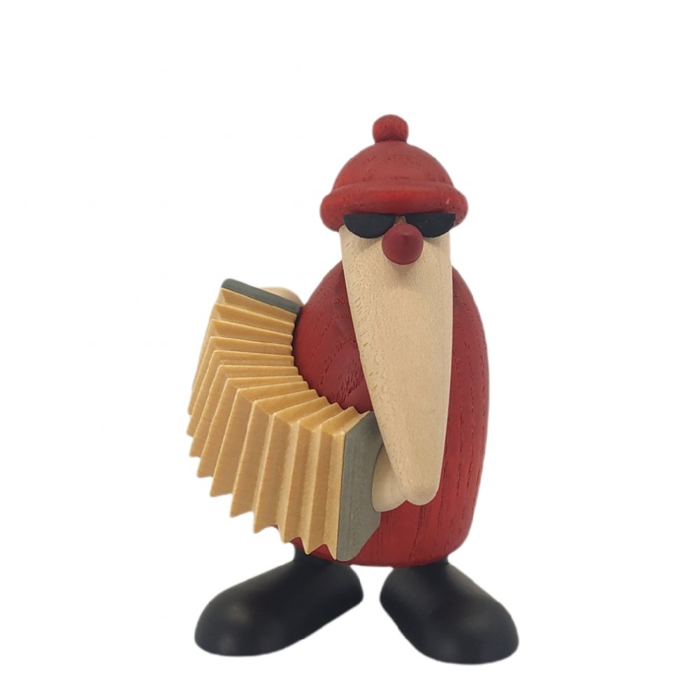 Santa Claus with accordion