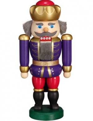 Nutcracker King indigo raspberry, 20cm