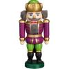 Nutcracker King purple-green, 20cm