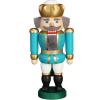 Nutcracker King turquoise-white, 20cm