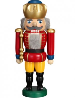 Nutcracker King red, 25cm