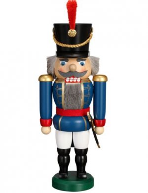 Nutcracker Husar blue, 28cm 
