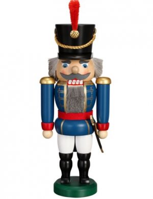 Nutcracker Husar blue, 28cm