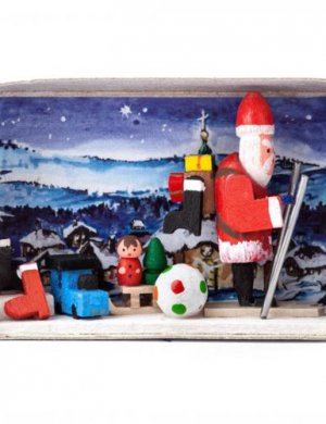 Miniatures in Matchbox - Lost Christmas presents