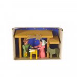 Matchbox nativity scene