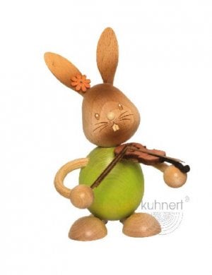 Easter bunny Stupsi with violin