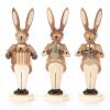 Rabbit Trio nature with an accordion, flute and trumpet