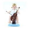 Angel with viol and crown