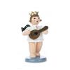 Angel with mandolin and crown