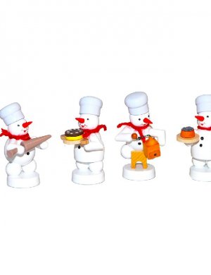 Snowman Quartet in the Christmas Bakery (5) 